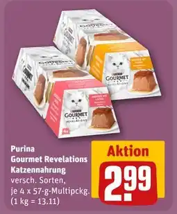 REWE DE Purina Gourmet Revelations Katzennahrung, EUR 2.99 tilbud