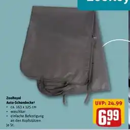 REWE DE ZooRoyal Auto-Schondecke, EUR 6.99 tilbud