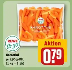 REWE DE Karottini, EUR 0.79 tilbud