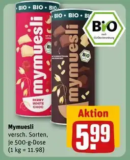 REWE DE Mymuesli, EUR 5.99 tilbud
