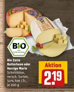 REWE DE Bio Zarte Butterhexe oder Herzige Marie, EUR 2.19 tilbud