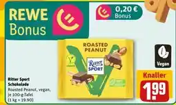 REWE DE Ritter Sport Schokolade, EUR 1.99 tilbud
