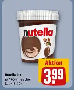 REWE DE Nutella Eis, EUR 3.99 tilbud