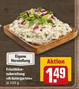 REWE DE Frischkäsezubereitung Kräutergarten, EUR 1.49 tilbud