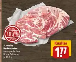 REWE DE Schweine Nackenbraten, EUR 1.77 tilbud