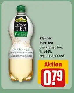REWE DE Pfanner Pure Tea, EUR 0.79 tilbud