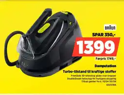 Power Braun dampstation turbo-tilstand til kraftige stoffer f tilbud