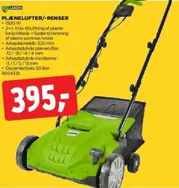 jem & fix Plænelufter/-renser 1500 W tilbud