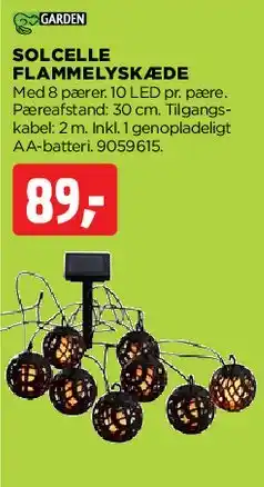 jem & fix SOLCELLE DEKORATION / MINI-SET tilbud