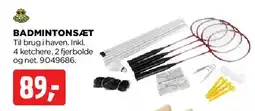 jem & fix Badminton sæt tilbud