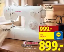 Lidl SINGER Symaskine - Tradition 2282 tilbud