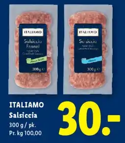 Lidl Salsiccia tilbud