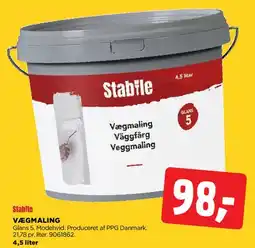 jem & fix Vægmaling / Veggmaling tilbud