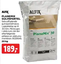 jem & fix ALFIX PLANEMIX 30 (GULVSPARTEL) tilbud