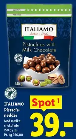 Lidl Pistachios with Milk Chocolate tilbud