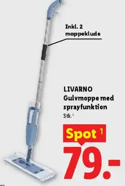 Lidl Gulvmoppe med sprayfunktion tilbud