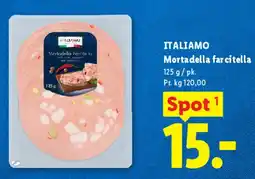 Lidl ITALIAMO Mortadella farcella tilbud