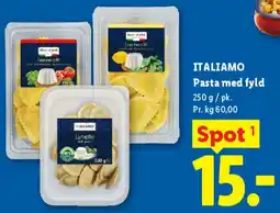 Lidl Pasta med fyld tilbud