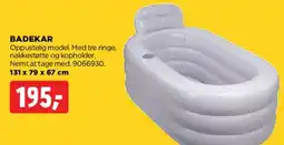 jem & fix Oppusteligt badekar tilbud