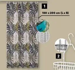 Lidl LIVARNO Badeforhæng tilbud