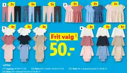 Lidl LUPILU Leggings / Kjole / Body tilbud