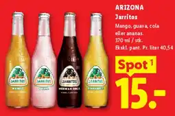 Lidl Jarritos / Arizona sodavand tilbud