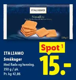 Lidl Småkager (Novellini) tilbud