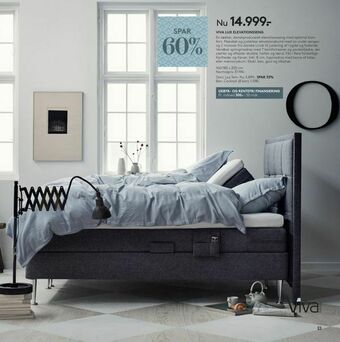 SengeSpecialisten Viva lux elevationsseng tilbud