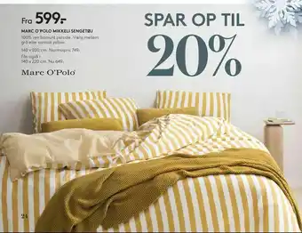 SengeSpecialisten Marc o'polo mikkeli sengetøj tilbud