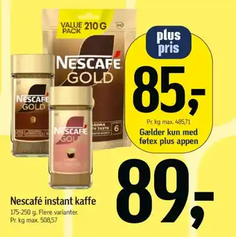 NESCAFÉ Instant kaffe
