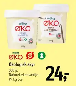 Føtex Økologisk skyr tilbud