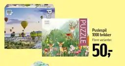 Føtex PUSLESPIL 1000 Brikker tilbud