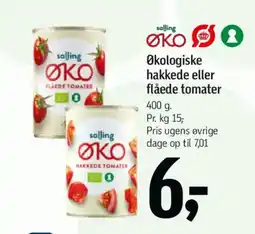 Føtex Økologiske hakkede eller flåede tomater tilbud