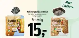 Føtex KOHBERG Café sandwich tilbud