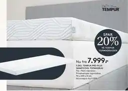 SENG TEMPUR PRO PLUS SMARTCOOL TOPMADRAS tilbud
