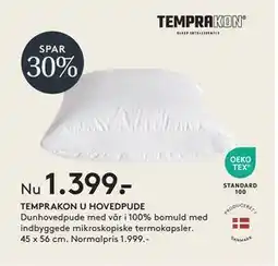 SENG TEMPRAKON U HOVEDPUDE tilbud