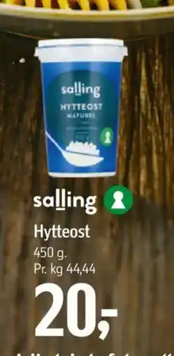 Føtex Hytteost tilbud