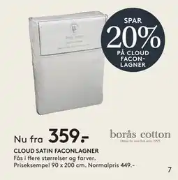 SENG CLOUD SATIN FACONLAGNER tilbud