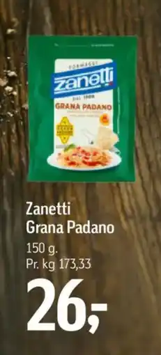 Føtex ZANETTI Grana padano tilbud