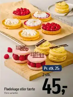 Føtex Flødekage eller tærte tilbud
