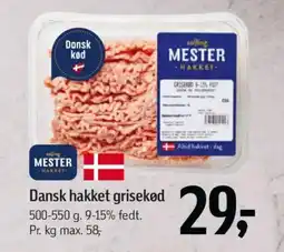 Føtex Dansk hakket grisekød tilbud