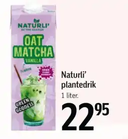 Føtex NATURLI' Plantedrik tilbud