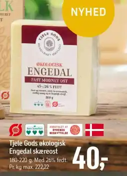 Føtex Tjele gods økologisk engedal skæreost tilbud