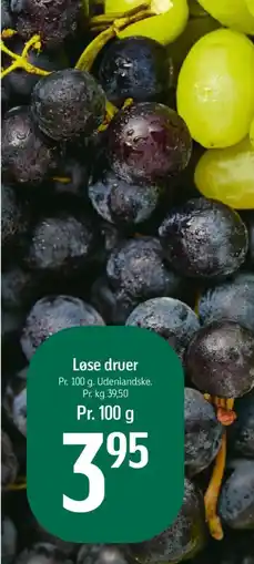 Føtex Løse druer tilbud