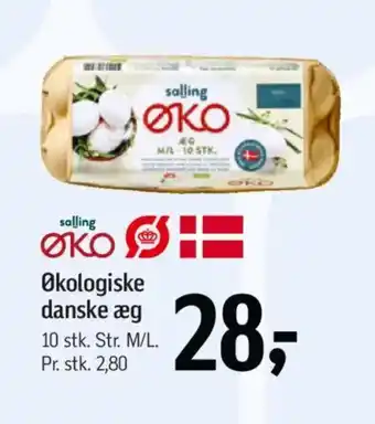 Føtex ØKOLOGISKE Danske æg tilbud