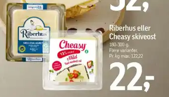 Føtex Riberhus eller cheasy skiveost tilbud