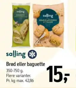 Føtex Brød eller baguette tilbud