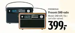 Føtex Prosonic DAB-radio tilbud