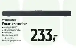 Føtex PROSONIC Soundbar tilbud