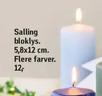 Føtex Salling bloklys tilbud